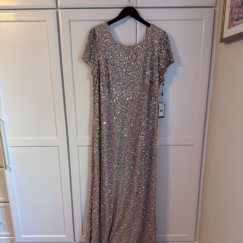 Full Length Formal Gown - Plus Size